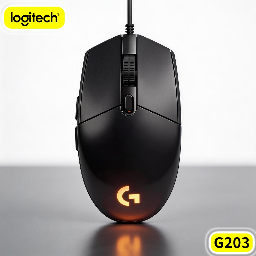 Logitech G203 Kablolu Oyun Mou - Logitech Mouse G203 incelemesi ve fiyatı