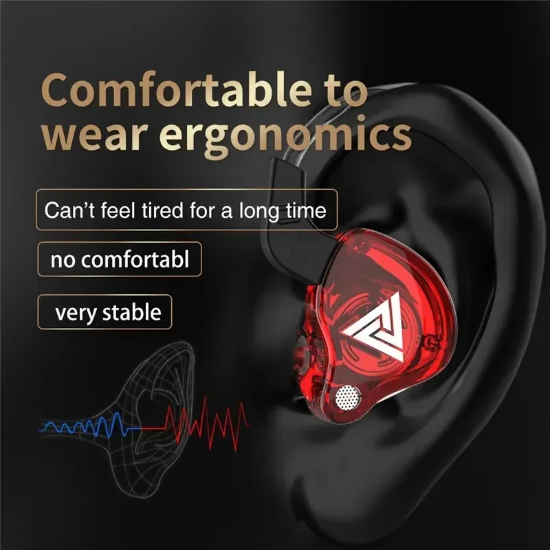 Orijinal QKZ AK6 Bakır Sürücü  - Esports Gaming Earbuds incelemesi ve fiyatı