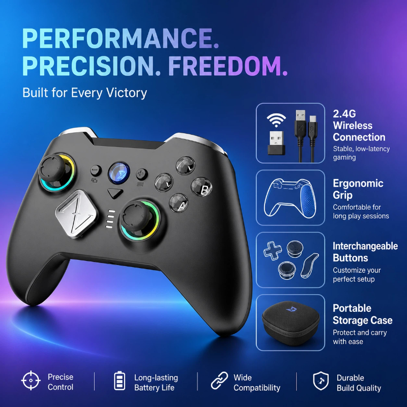 Kontrolcü Modüler Kablosuz Blu - Esports Gaming Platform incelemesi ve fiyatı