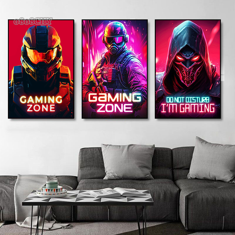 Ejderha Assassin Uzay Zırhı Oy - Esports Gaming Poster incelemesi ve fiyatı