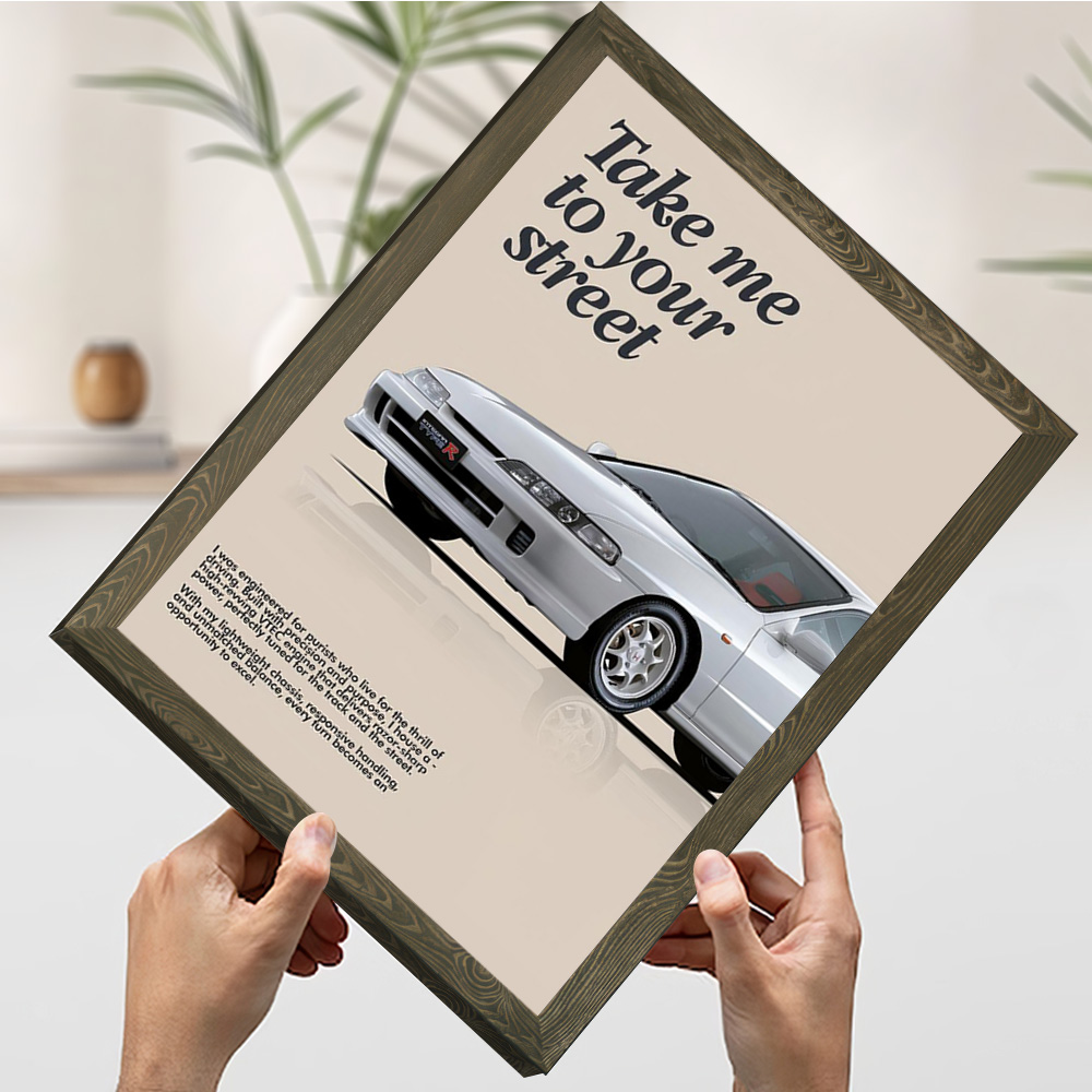 Spor Araba Integra Type R Bask - Esports Gaming Poster incelemesi ve fiyatı