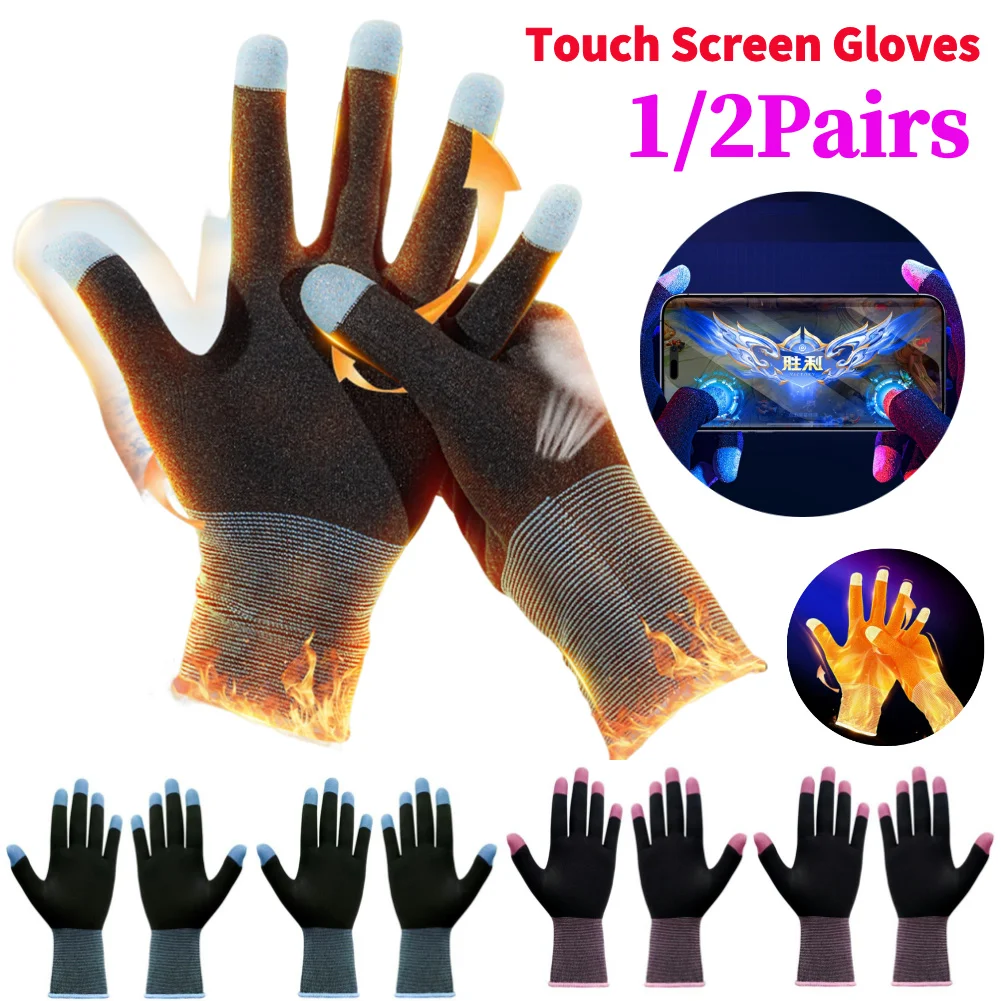 1 çift oyun oyun eldivenleri s - Esports Gaming Finger Sleeve incelemesi ve fiyatı