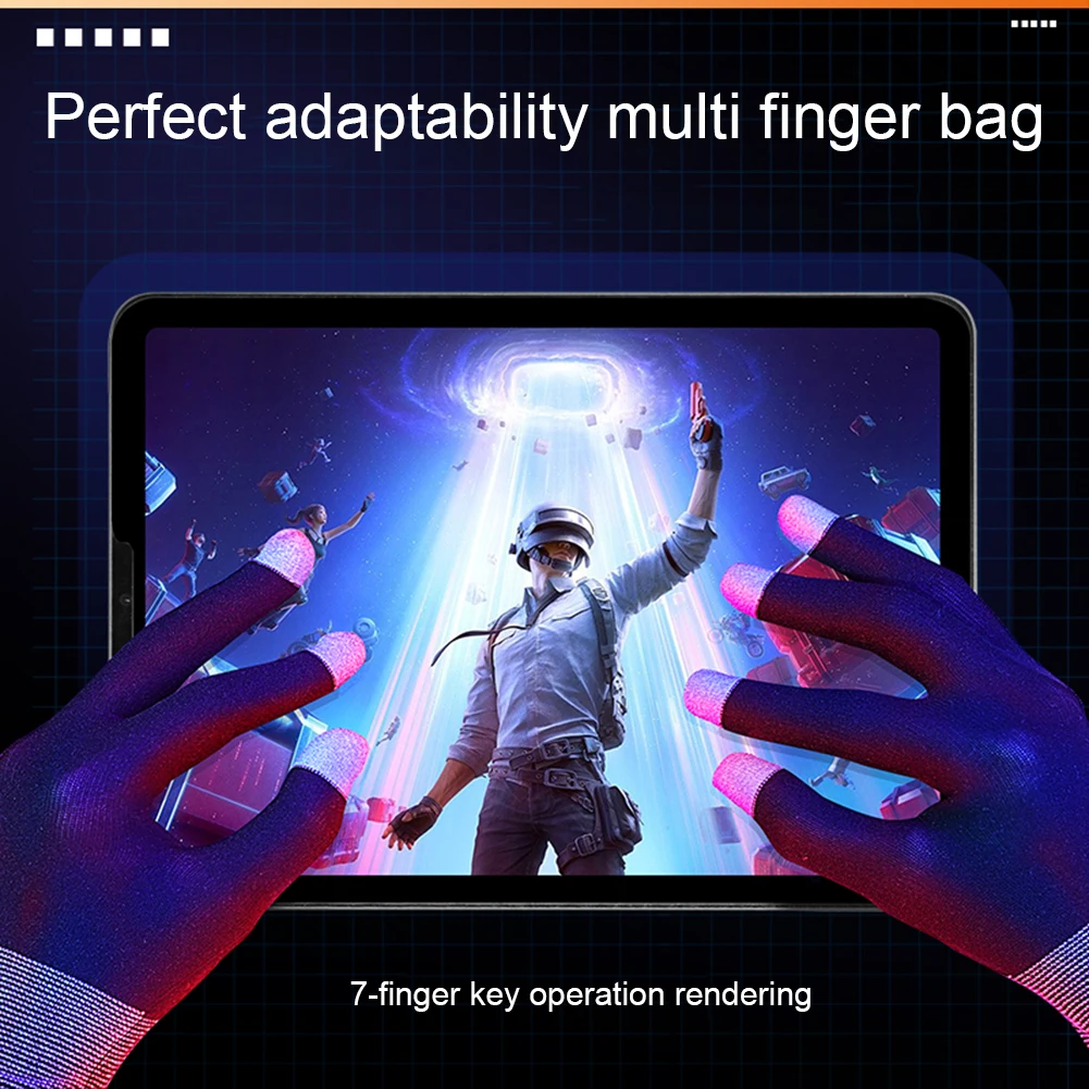 1 çift oyun oyun eldivenleri s - Esports Gaming Finger Sleeve incelemesi ve fiyatı