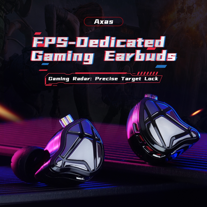    KZ Axas FPS Oyun IEM Kulak - Esports Gaming Earbuds incelemesi ve fiyatı